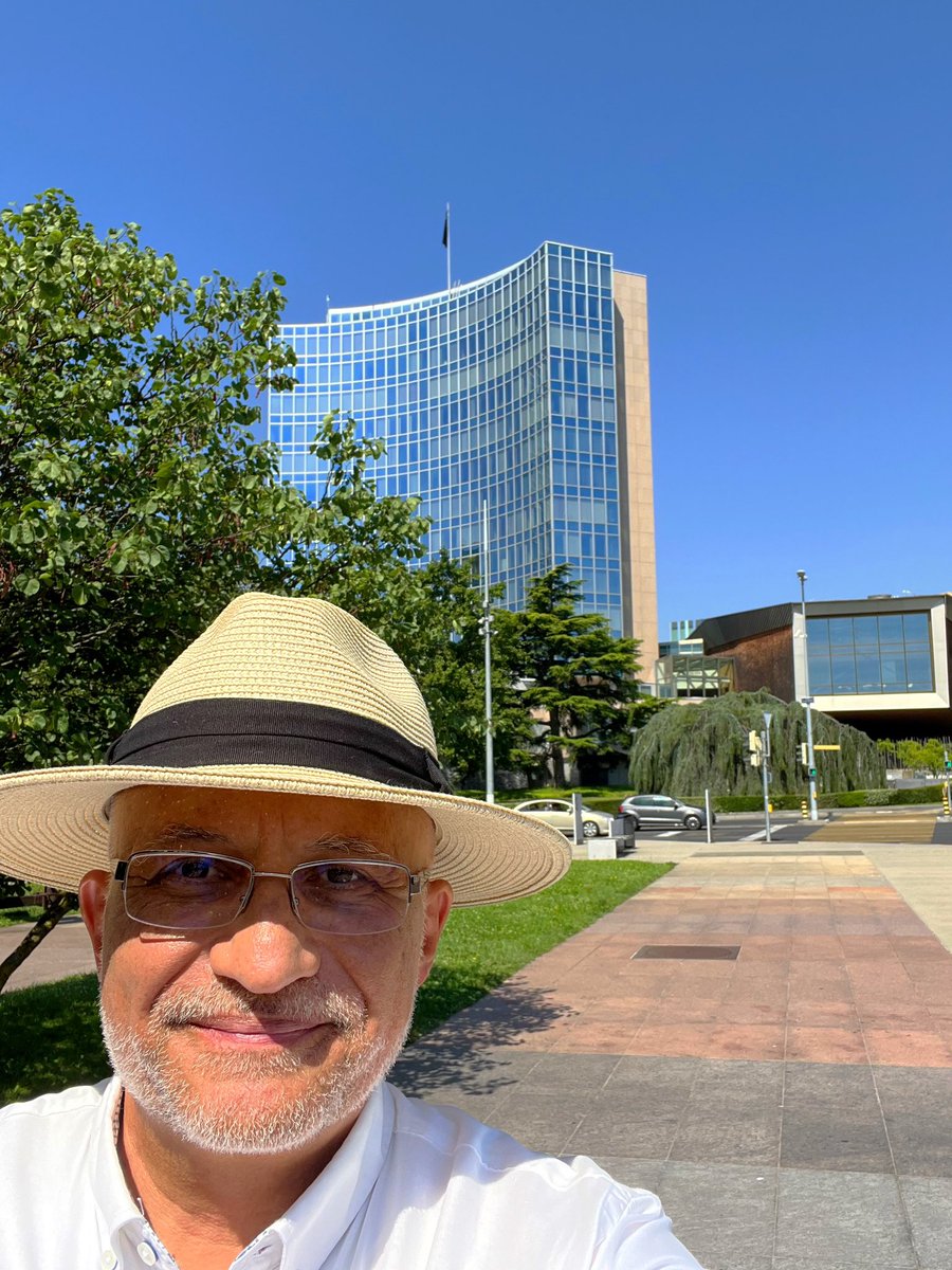 In Geneva, in the middle of this global heat wave, ready to participate at the @ABCbooks4all board meeting and the 10th anniversary celebration of the #MarrakeshTreaty at @WIPO