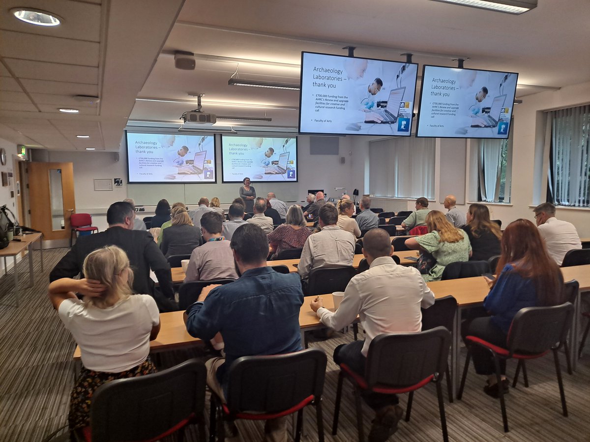 ArtsEngaged UoN (@engagedarts_uon) on Twitter photo A full house for the #NMESH labs launch <a href="/UoNArts/">UoNArts</a>! N-MESH is the Nottingham Materials and Environment Science and Heritage Laboratories. 
Heritage Science is a growing, interdisciplinary field where we use cutting-edge scientific techniques to study cultural and natural heritage A full house for the #NMESH labs launch <a href="/UoNArts/">UoNArts</a>! N-MESH is the Nottingham Materials and Environment Science and Heritage Laboratories. 
Heritage Science is a growing, interdisciplinary field where we use cutting-edge scientific techniques to study cultural and natural heritage