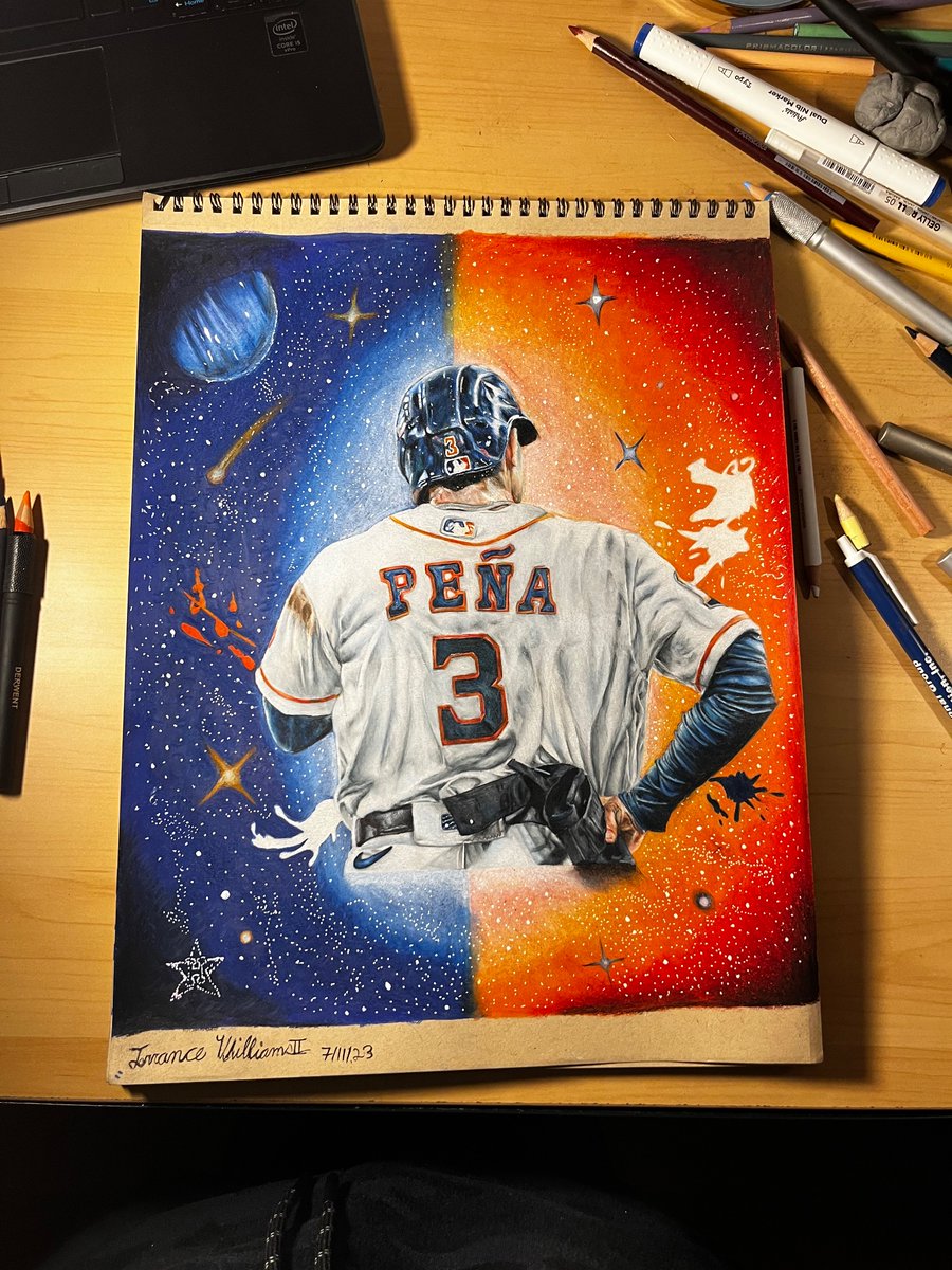 terrancedraws's tweet photo. @Jpena221 is finished ‼️
@astros 

#prismacolor #astros #houston #houstonastros #pena https://t.co/0i8uk5LJ6Z