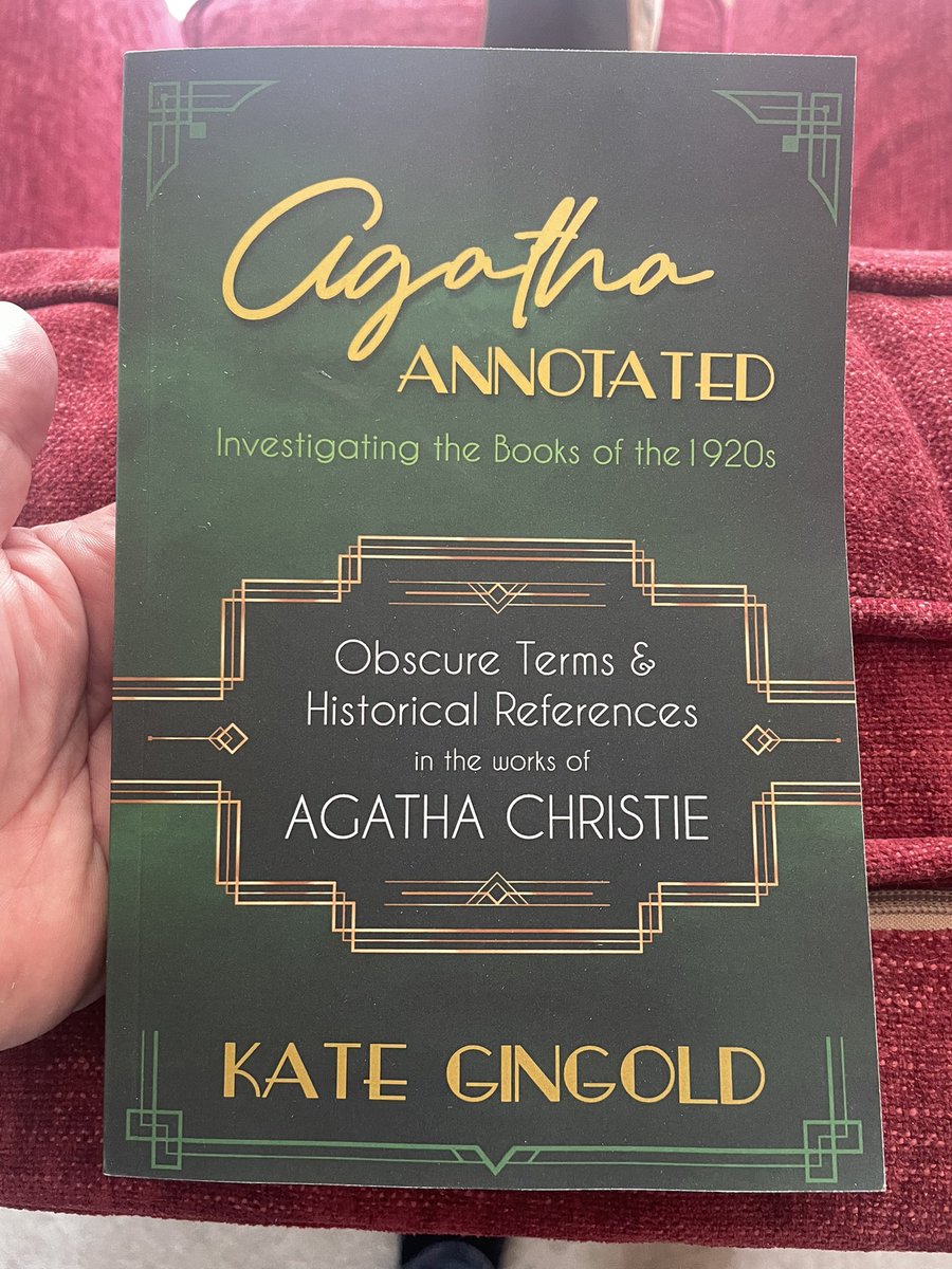 This is a terrific book! Agatha Annotated by <a href="/KateGingold/">Kate Gingold</a>. For further details and how to order visit agathaannotated.com
