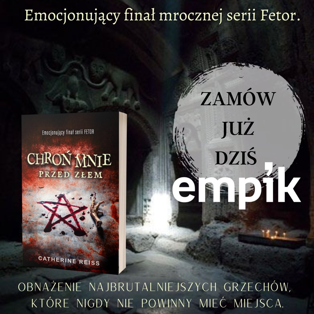 distractedreads's tweet photo. Ruszyła przedsprzedaż! #chrońmnieprzedzłem @CReiss_autor https://t.co/W01Mz9m6ML