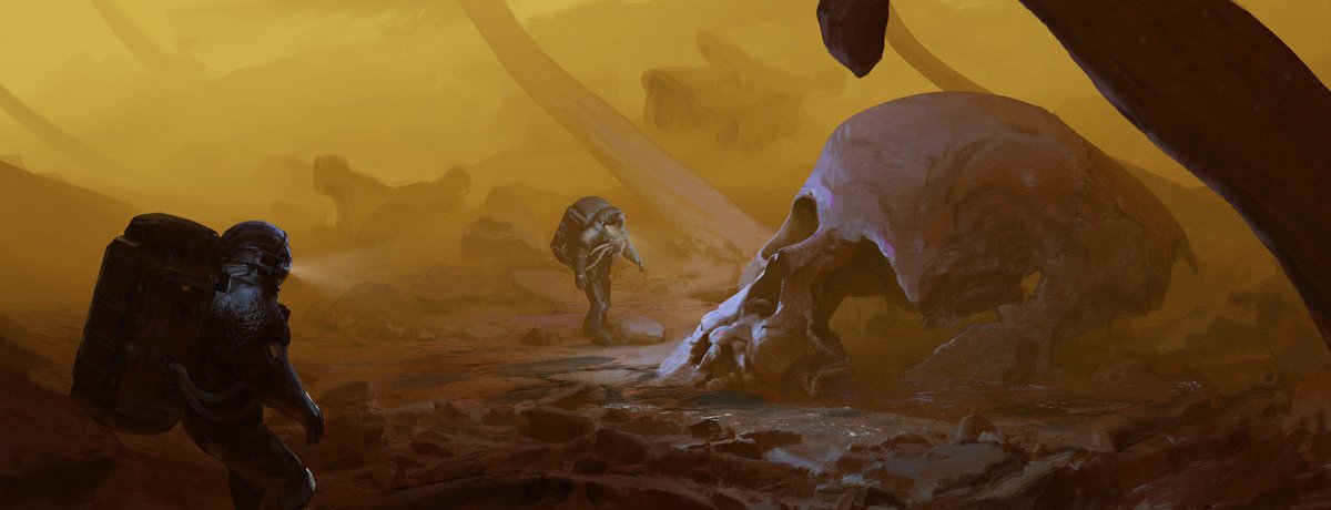 Tentazz's tweet image. Happy #PortfolioDay ! I'm Lucas, concept artist/Illustrator based in Angoulême, here are some of my work :) 
artstation.com/lucasterryn