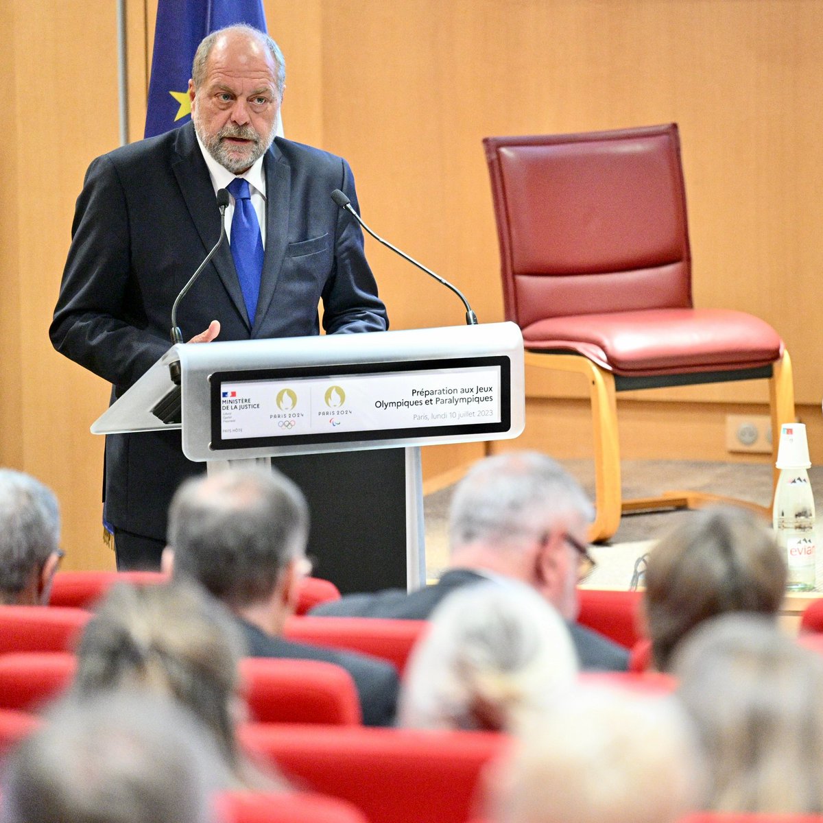 justice_gouv's tweet photo. L'ensemble des services du ministère de la Justice se préparent pour répondre aux enjeux des Jeux Olympiques et Paralympiques #Paris2024 https://t.co/OaikSiImRH