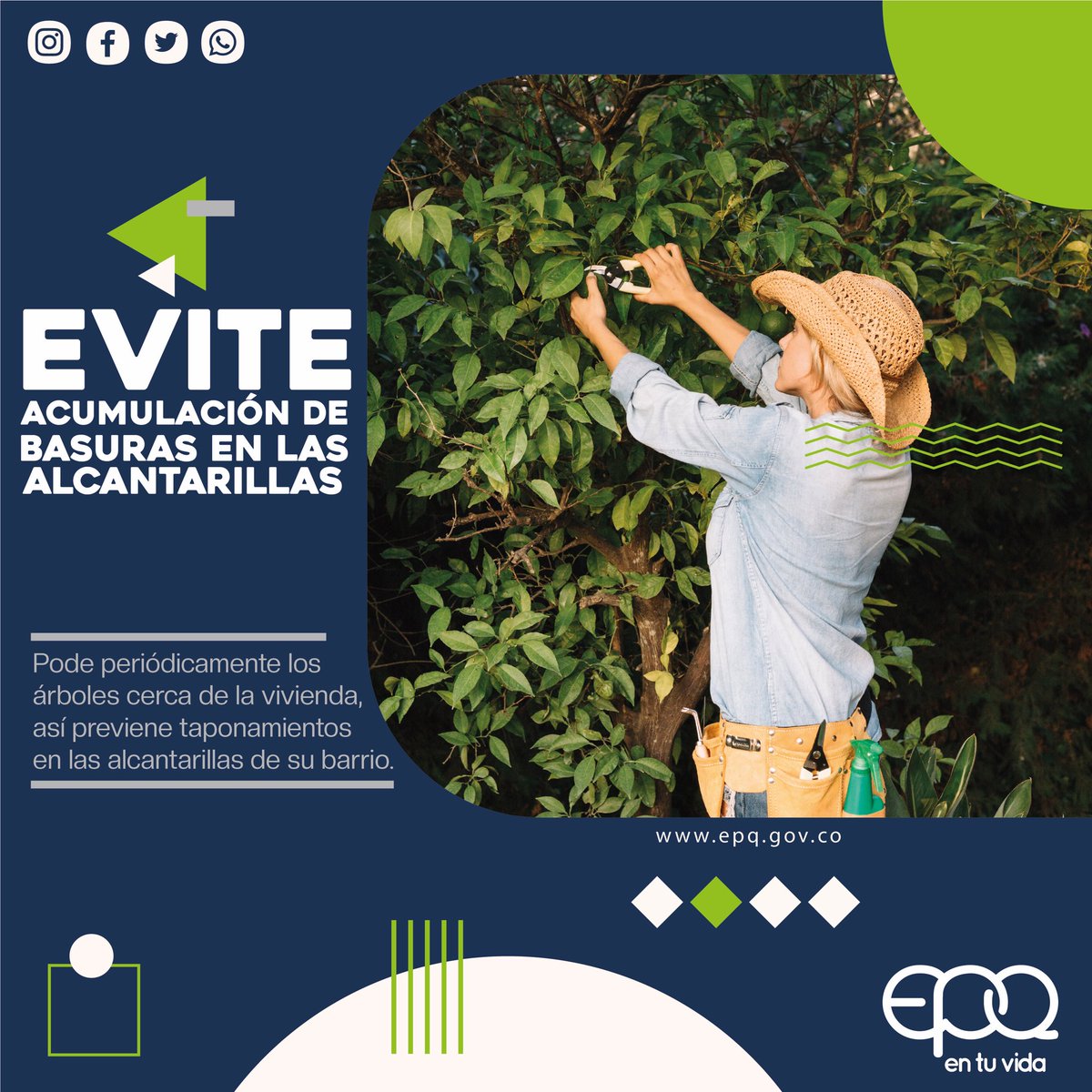 EpQuindio's tweet photo. #CuidadodeRedesDeAlcantarillado | Para conservar en buen estado las redes de alcantarillado es necesario mantenerlas libre de basuras y así evitar taponamientos.💦💦💦 https://t.co/n2Iqme2SIy