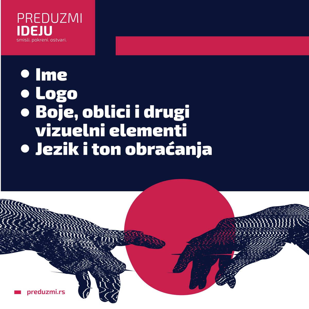 preduzmi's tweet photo. U vodiču Uvod u digitalni marketing, koji smo kreirali u okviru našeg projekta i koji vas čeka na našem sajtu, pisali smo između ostalog i o značaju izgradnje prepoznatljivog brenda 👩💻
Ceo vodič- https://t.co/h6N6rz3HVI
@USAIDSerbia @DigitalnaSrbija #preduzmi #brend #vodic https://t.co/7UaFLwrLef