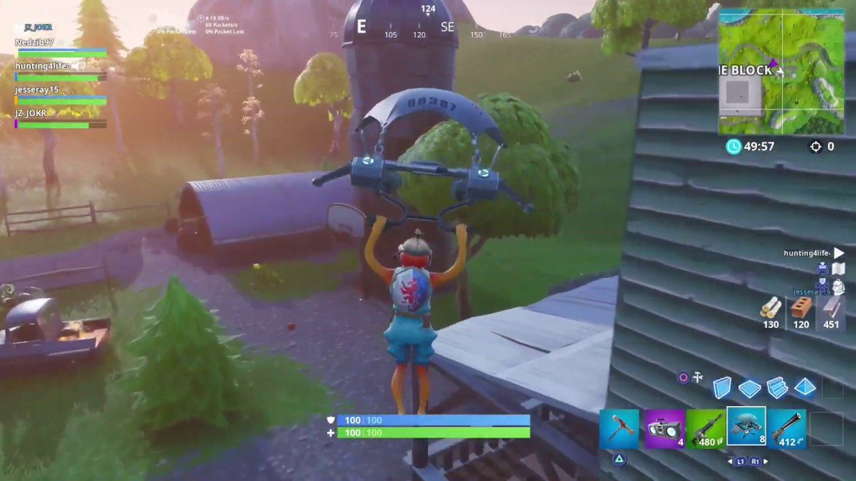 ShiinaBR's tweet photo. The Glider Redeploy augment is now In-Game!

Description: "Gain Glider Redeploy whenever you gain immunity to fall damage, such as exiting Vines, Rails, Ziplines, or using Hop plants." https://t.co/QQUSAtD4H2