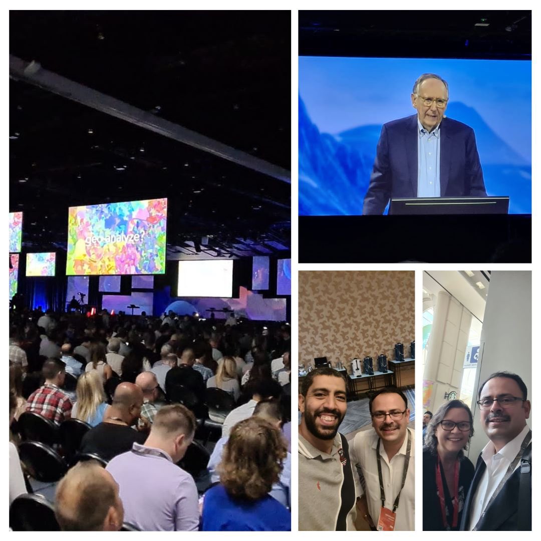 InfotechMannai's tweet image. Day 1 at the #EsriUC23 captivated the audience with keynotes, &amp;amp; academic fairs that unclocked the potential of #geospatial data and exploring its limitless possibilities. 

#ESRIUserConference #GeospatialRevolution #Esri #MannaiGIS #MannaiInfoTech