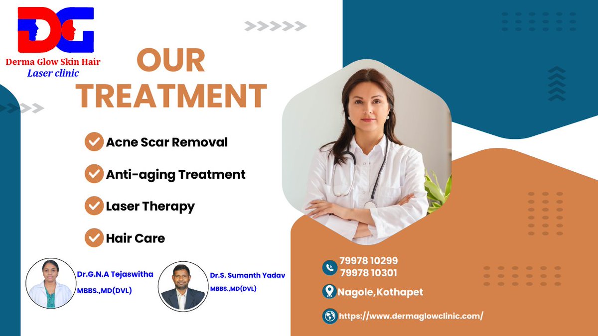 DGskinhair's tweet image. Taking care of your #skin is a simple task.

Don't #complicate it by ignoring.

Be prompt and routined for taking care of your skin.

Coz you should look the way you want.

Hurry up, Connect with us now!

Book Appointment Now:
7997810299,7997810301
dermaglowclinic.com