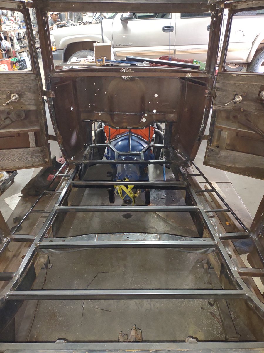 Gm! Just about done. Just need to figure out where to put the shifter and a seat rails