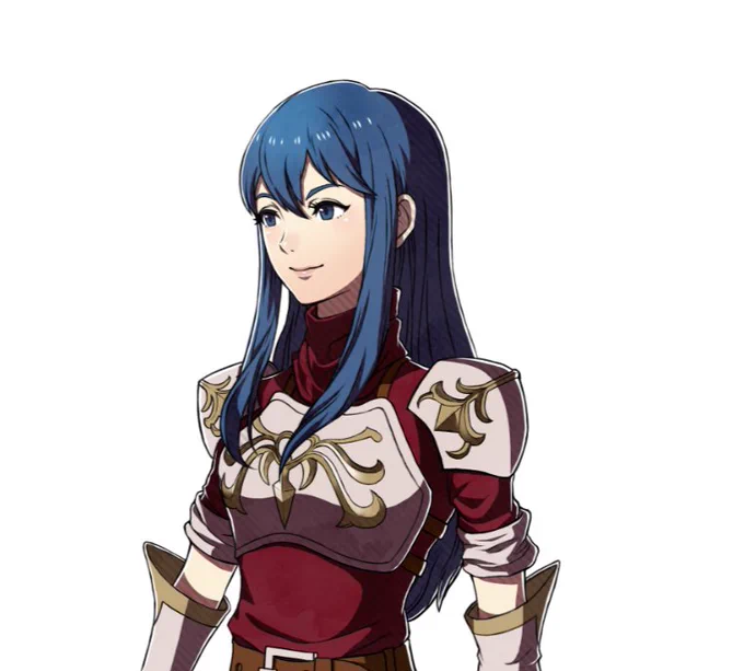 illustrated Caeda in the FE fates art style