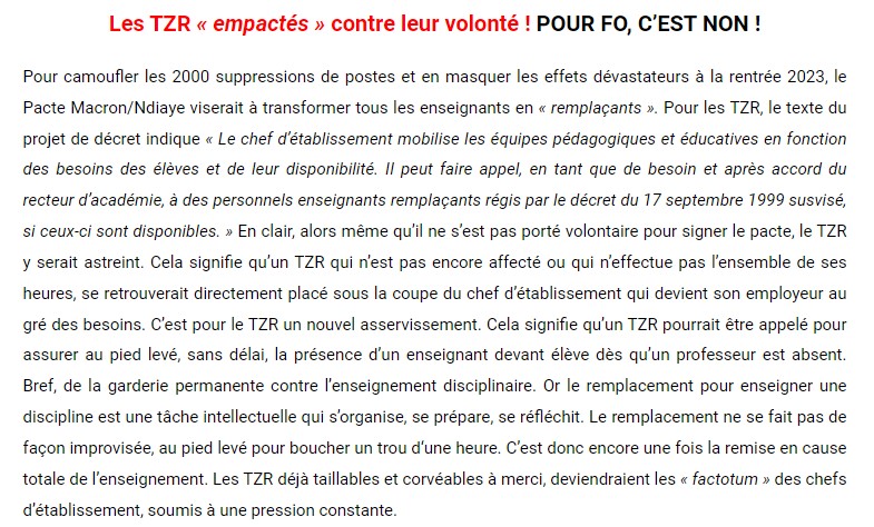 watatsumiLP's tweet photo. Ainsi donc, les TZR pourront être mobilisés pour faire des RCD même s'ils ne se sont pas portés volontaires 🙄

https://t.co/8Ys5FCM00G https://t.co/trcVbryRXr