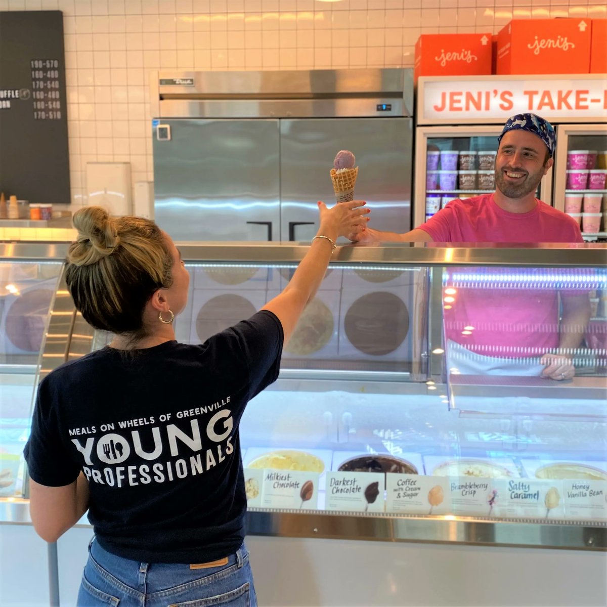 Meals on Wheels GVL (@mowgvl) on Twitter photo 🍦 What are your plans for Thursday? Join us at <a href="/jenisicecreams/">Jeni's Splendid Ice Creams</a> (12 E Broad St.) for our Meals on Wheels of Greenville Young Professionals' Ice Cream Social! For every purchase made from 4 - 7 p.m., Jeni's will donate 25% to our mission. We hope to see you there! #mowgvl #mowgyp 🍦 What are your plans for Thursday? Join us at <a href="/jenisicecreams/">Jeni's Splendid Ice Creams</a> (12 E Broad St.) for our Meals on Wheels of Greenville Young Professionals' Ice Cream Social! For every purchase made from 4 - 7 p.m., Jeni's will donate 25% to our mission. We hope to see you there! #mowgvl #mowgyp