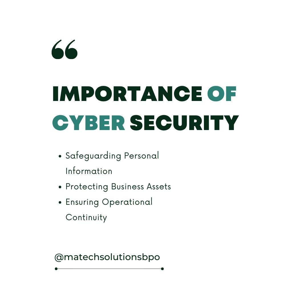 MATechSolution1's tweet image. ♦ Important Aspects of Cyber Security
matechsolutionsbpo.com/blogdetail/cyb…

Discover the essential steps to protect yourself in the #digital age. #MATechSolutionsBPO provides cutting-edge #CyberSecurity services.

#CyberAttack
#cybersecuritytips
#CyberSecurityAwareness

#Tuesday
#tuesdayvibe