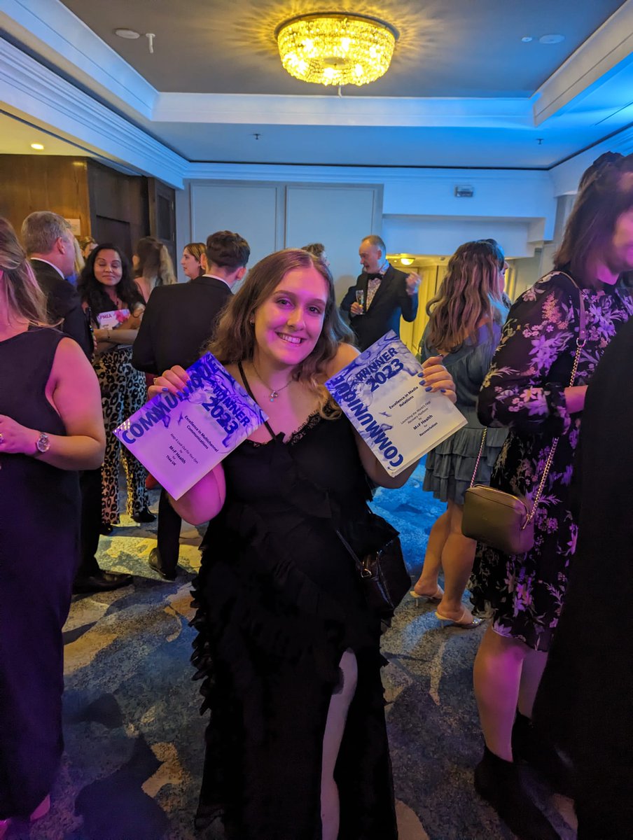 georgiapbron's tweet photo. So proud that M+F won 3 #Communique awards, including 2 of my own campaigns🤯

🏆Excellence in Multichannel Communications 
🏆Excellence in Media Relations
🏆Excellence in Healthcare Partnerships
+ Highly Commended for the Agility &amp; Flexibility Award 

Congrats to all finalists🥂 https://t.co/NFBHRonGUf