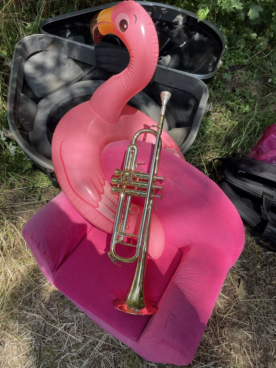 Pannelappen's tweet photo. Wij wensen iedereen een fijne zomer! Trompettisten, die plezier hebben in een breed repertoire, kunnen zich ook in de vakantie bij ons melden! https://t.co/4ogyqDL5yW