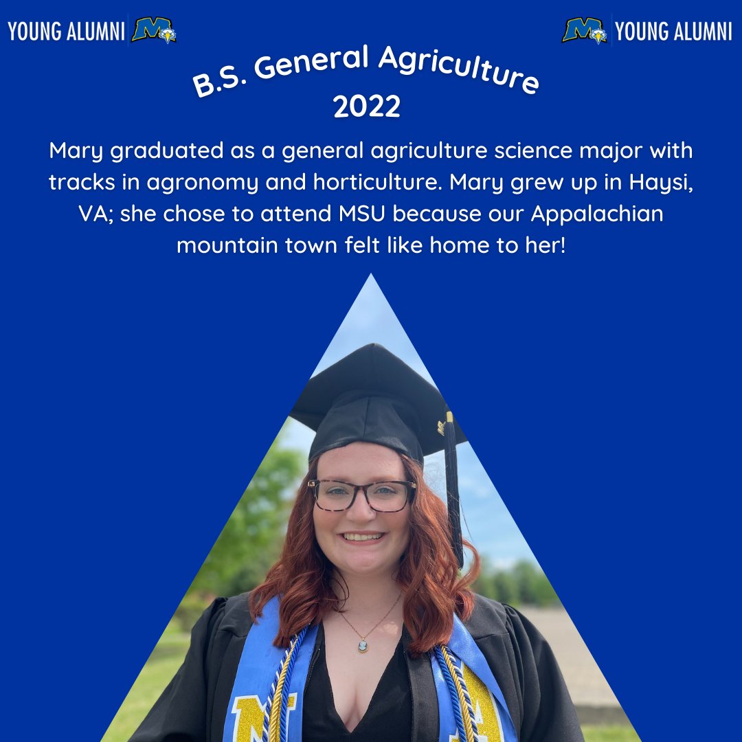 MSU_AlumniAssn's tweet image. 𝐘𝐨𝐮𝐧𝐠 𝐀𝐥𝐮𝐦𝐧𝐢 𝐒𝐡𝐨𝐮𝐭𝐨𝐮𝐭: Mary Stiltner (&apos;22)