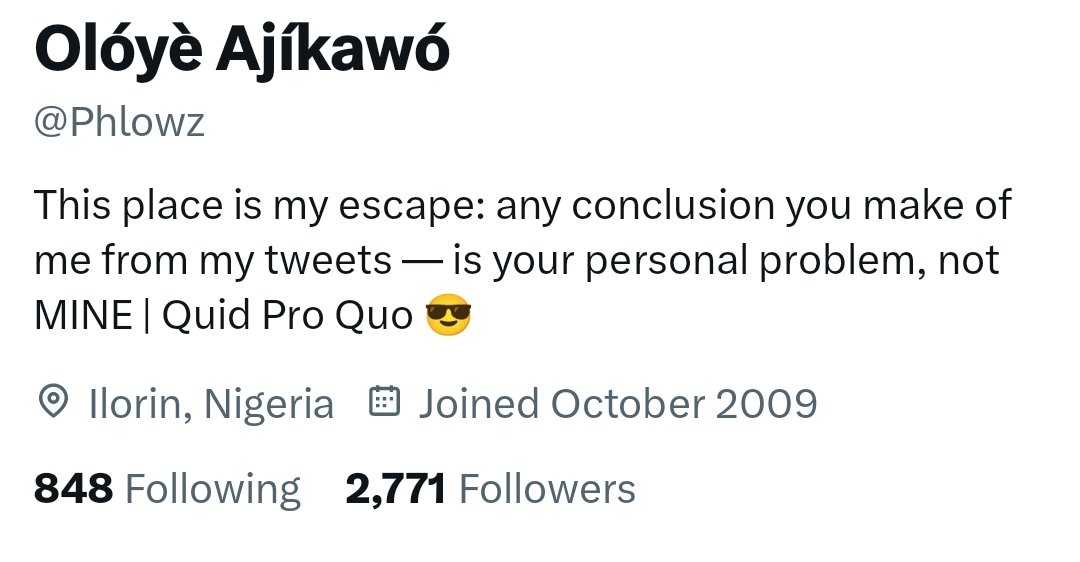 MedicalSavage's tweet photo. @yinkadudu2 @Phlowz Lol,see his bio 💀 https://t.co/jWGzlXmxau