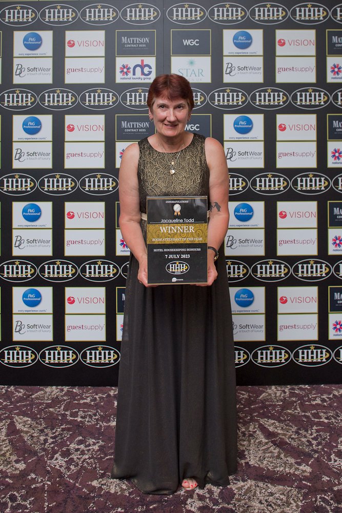 Room attendant of the Year - Jacqueline Todd from <a href="/SeymourHotels/">SeymourHotelsJersey</a>
