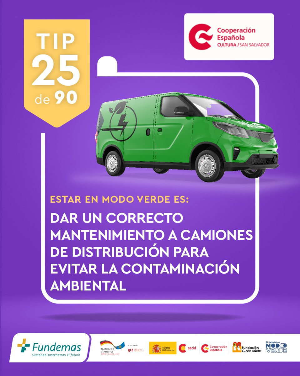 CCESV's tweet photo. #TIP25 de ¡90 Días en 🟢ModoVerde! #ElSalvadorVerde@ModoVerdeSV
@FUNDEMAS https://t.co/CU3a0lzpyi