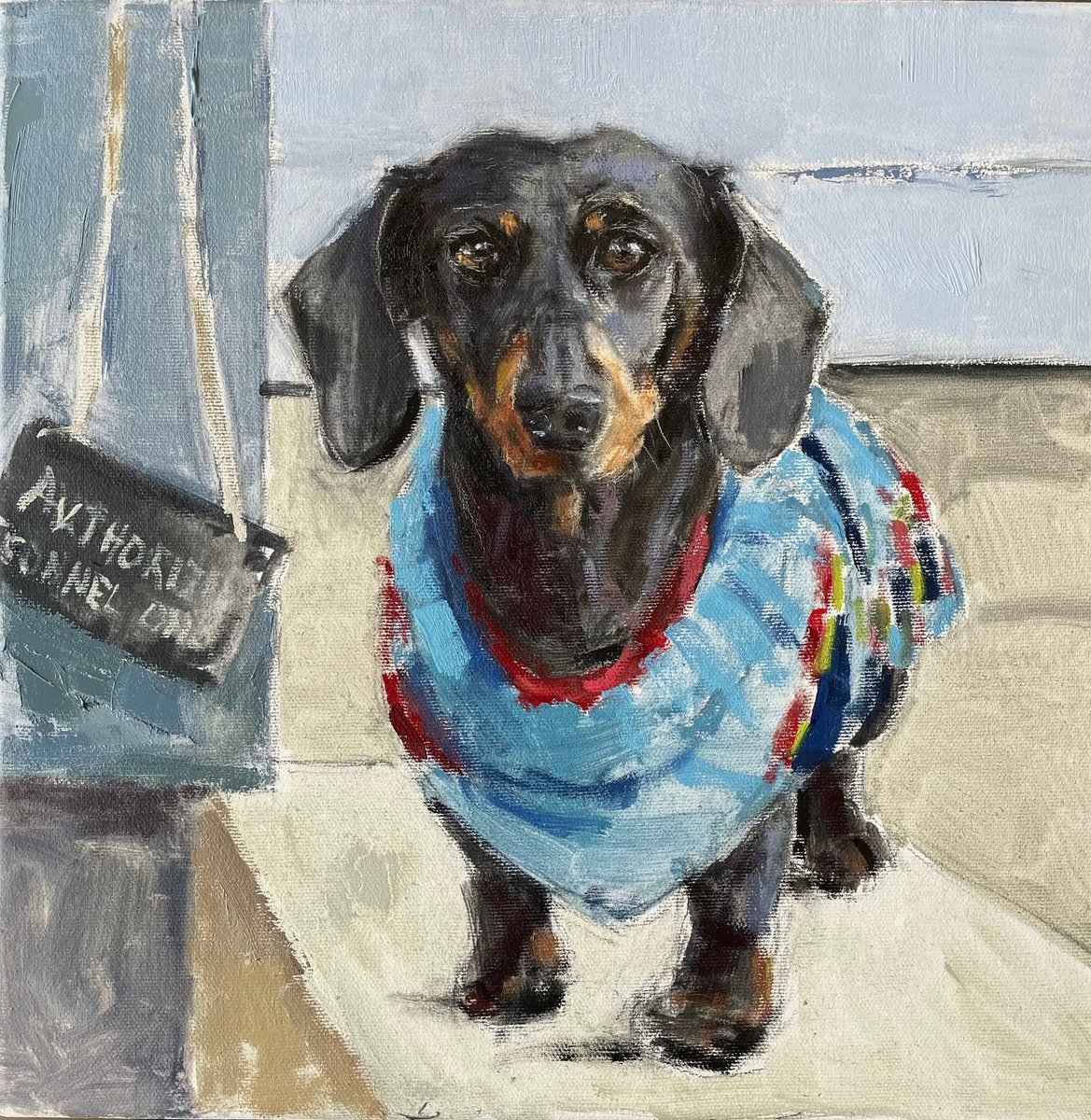 It's All-American Pet Photo Day! We love sharing pictures of our furry friends, just like this masterpiece created for our great SFH Board Member, Josh Pultz, by renowned p... | On IG: instagram.com/p/CujthXyNL4w/