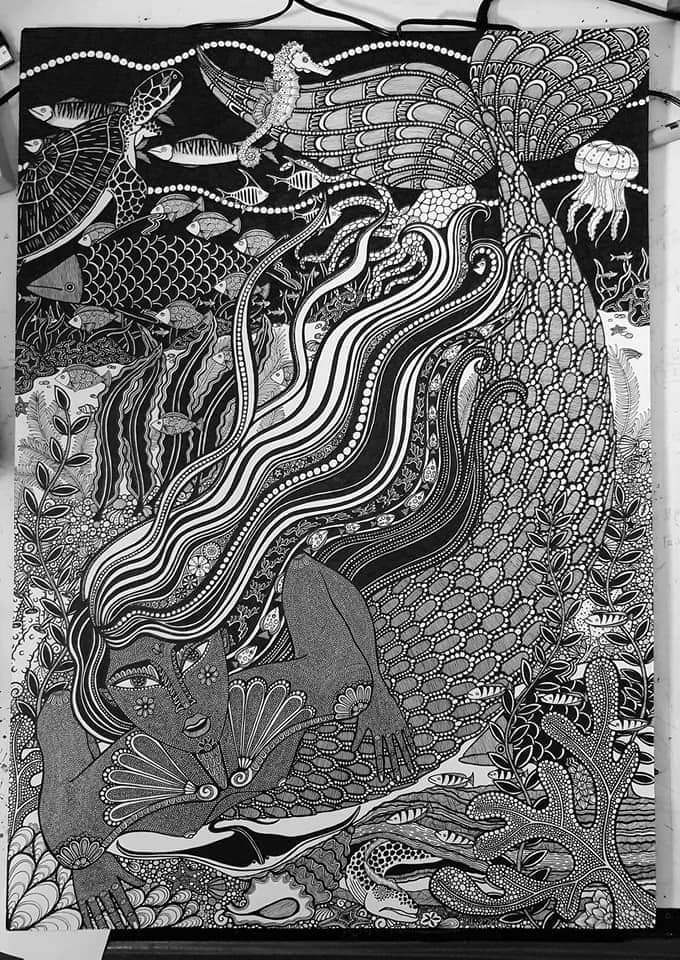 judi thomas art tweet media