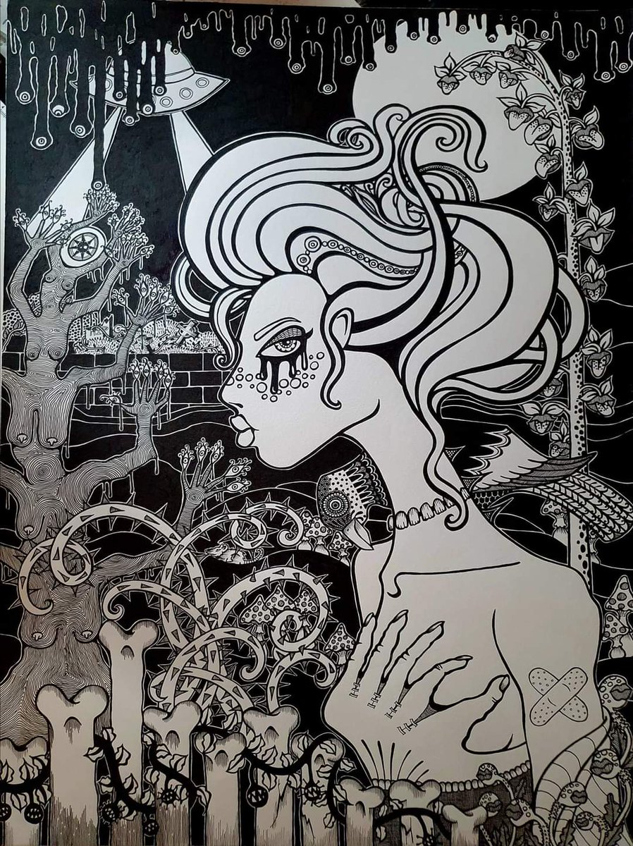 judi thomas art tweet media