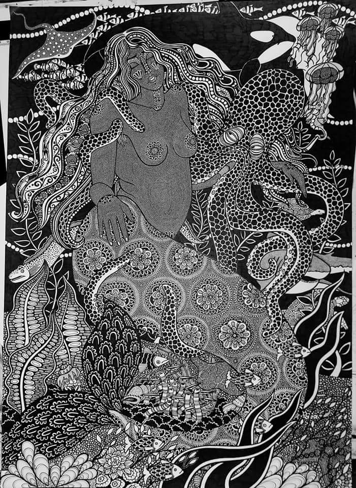 judi thomas art tweet media