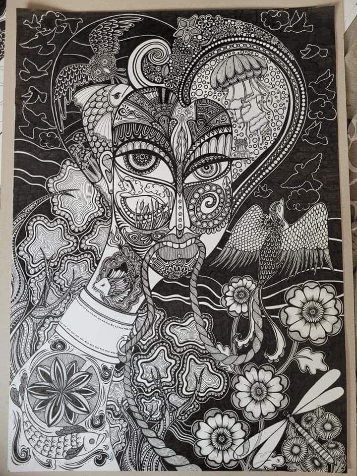 judi thomas art tweet media