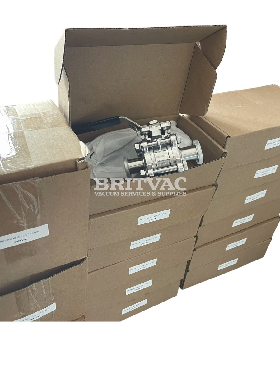 BritvacLtd's tweet photo. Inlet filters and ball valves back in stock and ready to ship. 

#britvacvacuumservices #britvac #vacuumballvalve #vacuuminletfilter #vacuumfittings #highvacuum #vacuumpump #vacuumpumpfittings #rotaryvanepump https://t.co/tZ86CLGjrB