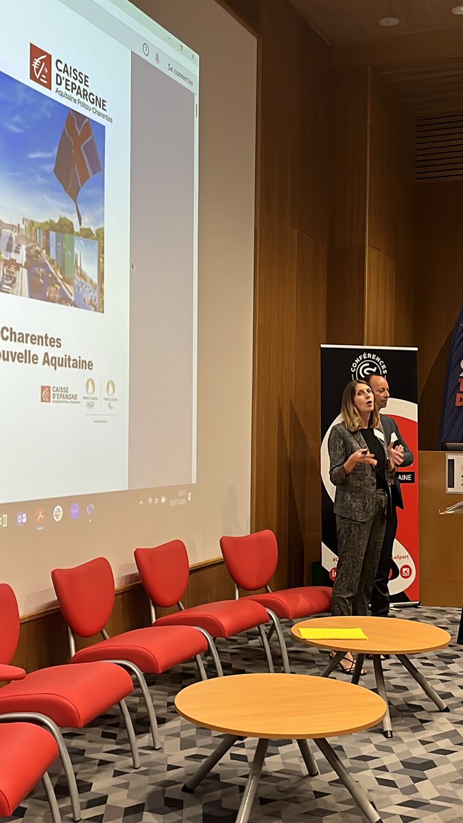 🎤 Interventions de la <a href="/CE_CEPAC/">Caisse d’Epargne CEPAC</a> et de la <a href="/BanqueDesTerr/">Banque des Territoires</a> sur leurs dispositifs pour accompagner les projets d’investissements sportifs. 

#accompagnement 
<a href="/CROSNAq/">CROS Nouvelle-Aquitaine</a> 
<a href="/NvelleAquitaine/">Nouvelle-Aquitaine</a> 
<a href="/PrefAquitaine33/">Préfet Nouvelle-Aquitaine et Gironde</a> 
<a href="/FRAparalympique/">Comité Paralympique et Sportif Français</a>
