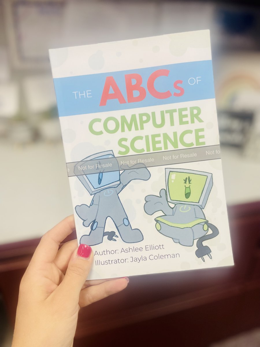 Look what came yesterday!!! The proof for my book- "The ABCs of Computer Science". Less than 72 hours before this is LIVE on <a href="/amazon/">Amazon</a>. Incredibly thankful for this moment and all this book represents. I'm honored to contribute to and invest in the world of edtech. <a href="/ShelbyEdTech/">Shelby EdTech</a>