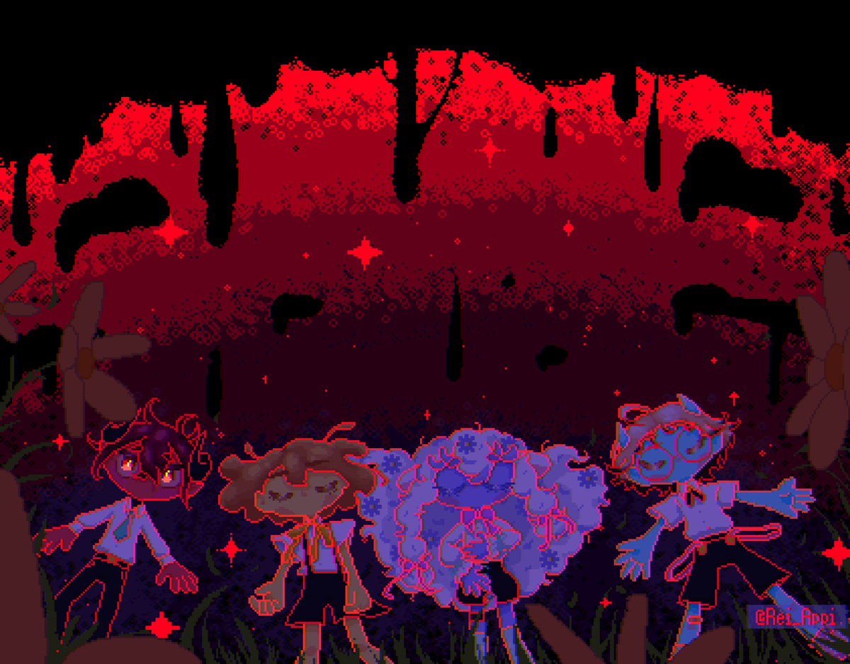 Reiyouu__'s tweet photo. 🌼OC in pixel art Illustration https://t.co/A11tIlkosk
