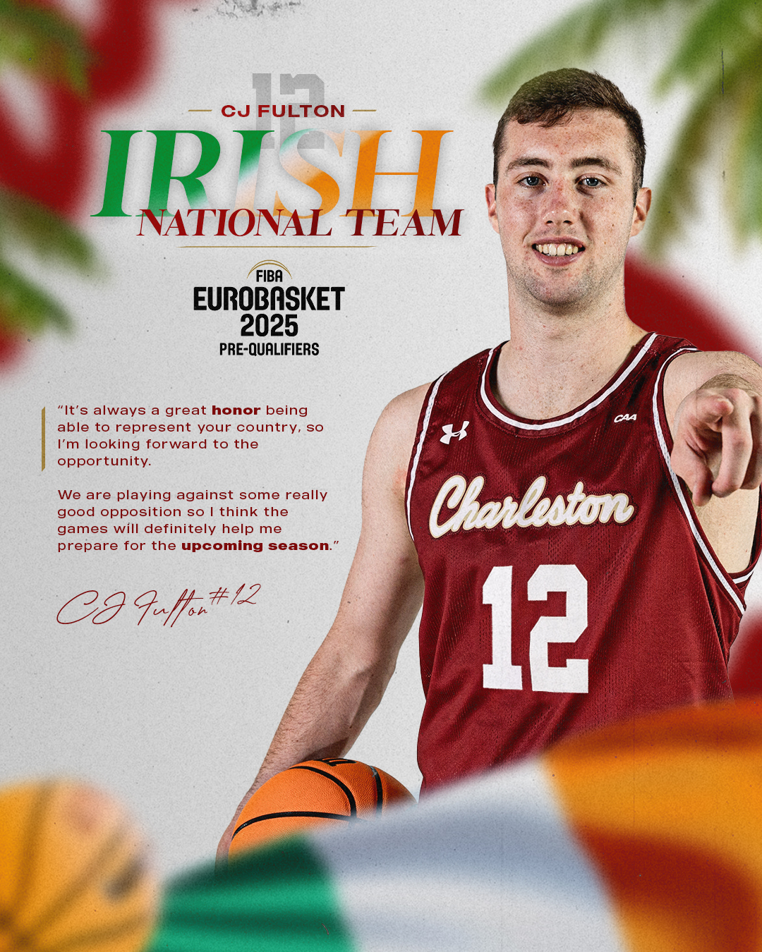 Charleston Basketball on Twitter "OurCity 🌴🏀 on the international