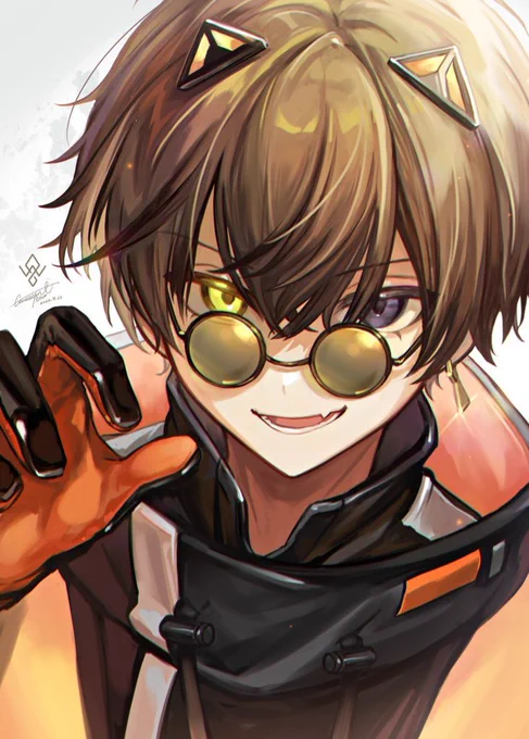 #作品をみてくださいあわよくばフォローしてください祭 おびんじょ  ちょっぴりダークでキラキラした世界観が好きです 自然と目が合う魔法をかけてます