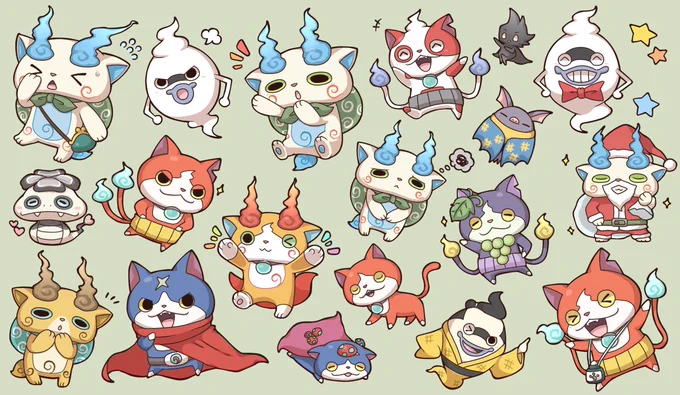 #妖怪10周年おめでとういつまで経ってもコマさんが好き 