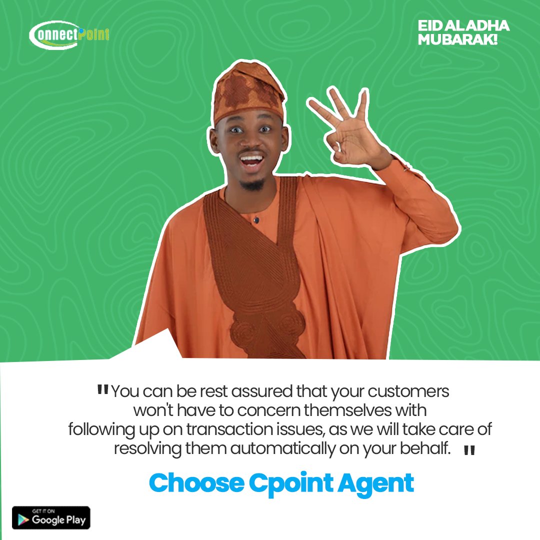 ConnectPoint4's tweet image. Here are few things to know about being a CPOINT AGENT

#TuesdayFeeling