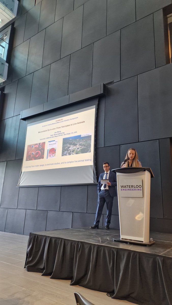 So excited to be part of the SOMMeRs workshop at <a href="/UWaterloo/">University of Waterloo</a> thanks to <a href="/VMagdanz/">Veronika Magdanz</a> and <a href="/HamedShahsavan/">SMART-Lab</a> for the amazing organization.  10 years after the first workshop on #nanomotors and recognizing pioneering work from <a href="/JWangnano/">Joe Wang</a>