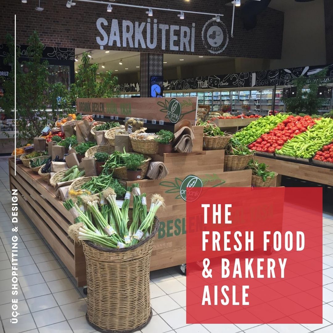ucgeint's tweet photo. ÜÇGE's premium fresh food &amp; bakery aisles showcase impeccable design achieved through a harmonious combination of different materials. https://t.co/egGmsWWBbL