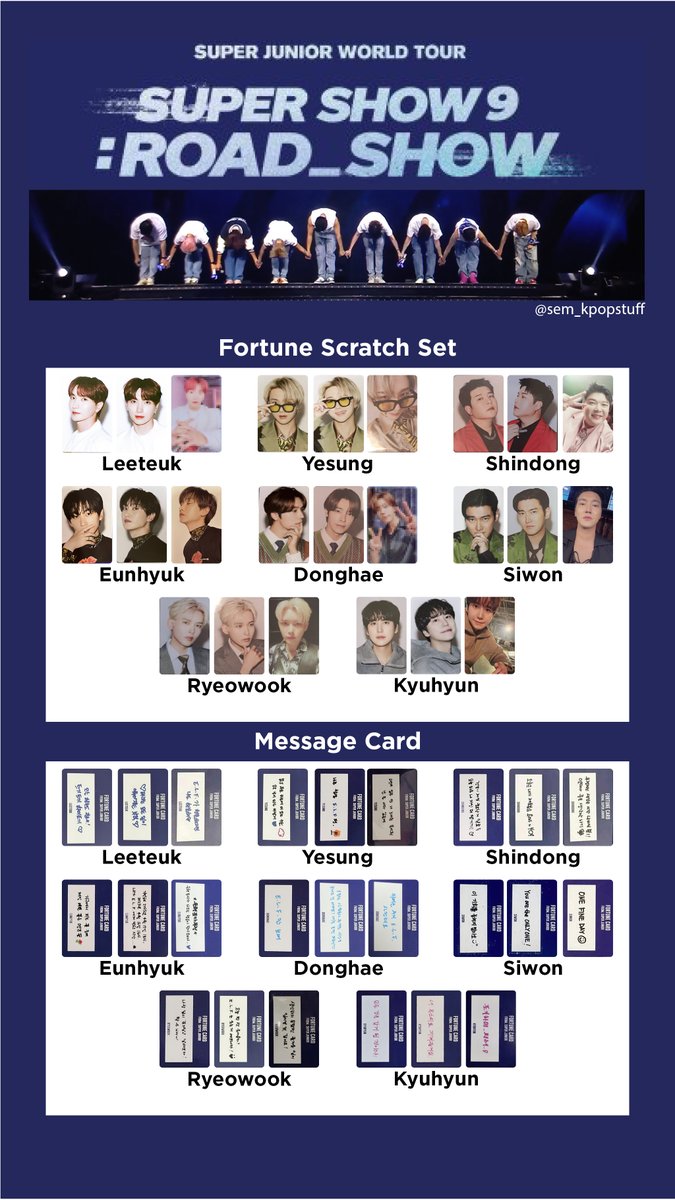 SUPER JUNIOR ウニョク SS9 フォーチュンスクラッチ トレカ