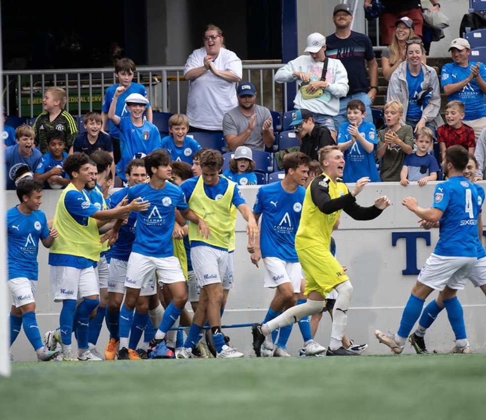 🚨This Wednesday, tomorrow, at 7pm. The Blues make history as we start the playoff run. We need everyone and anyone at this game! Get your tickets at annapolisblues.com ⚽️💙👏🤍🦀🏟️