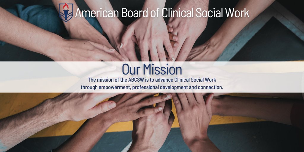 _abcsw's tweet image. ABCSW is the national standard-setting organization focused on education, advocacy and credentialing for the profession of Clinical Social Work. Find out more here: abcsw.org
.
.
#socialwork #socialworker #socialworkers #support #community #motivation #love #change