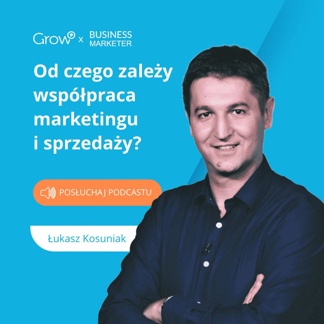 GrowPoland's tweet photo. Jak zintegrować #sprzedaż i #marketing, by zamienić wzajemne podrzucanie sobie zadań w rzeczywistą współpracę? 🤝 Posłuchaj najnowszego podcastu #BusinessMarketer 🚀👇
https://t.co/dqMabBK7Mc https://t.co/s3tQoJQNa8