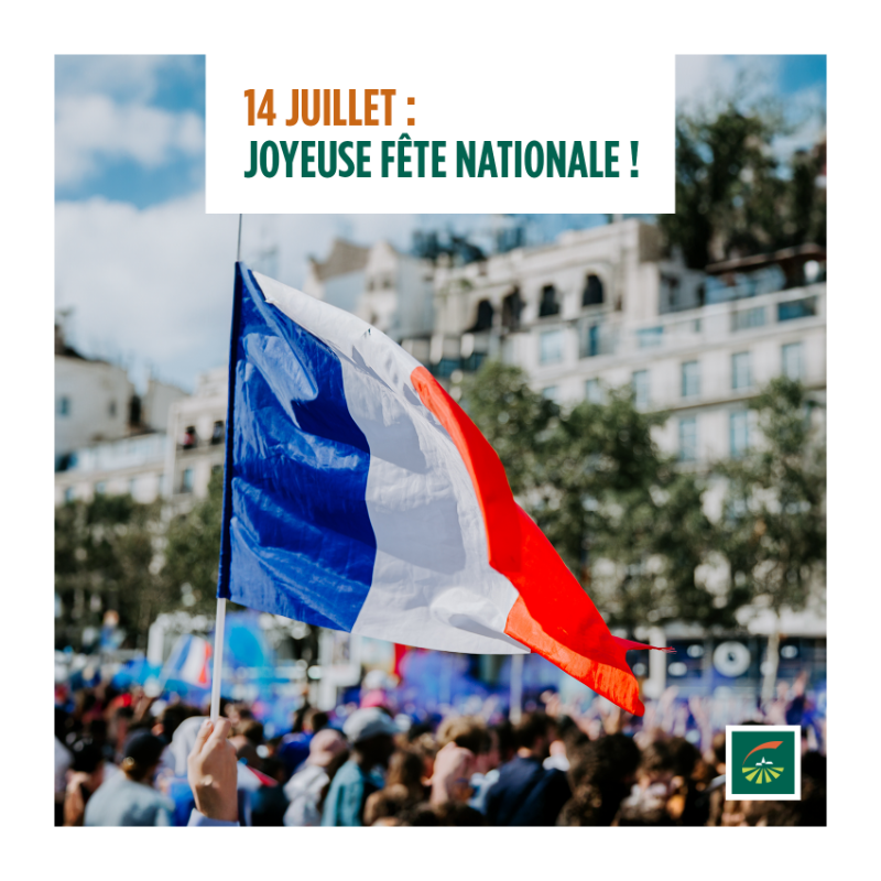 On vous souhaite une joyeuse fête nationale ! 🎉🇫🇷 Et vous, qu'avez-vous prévu?🎆 #14juillet2023