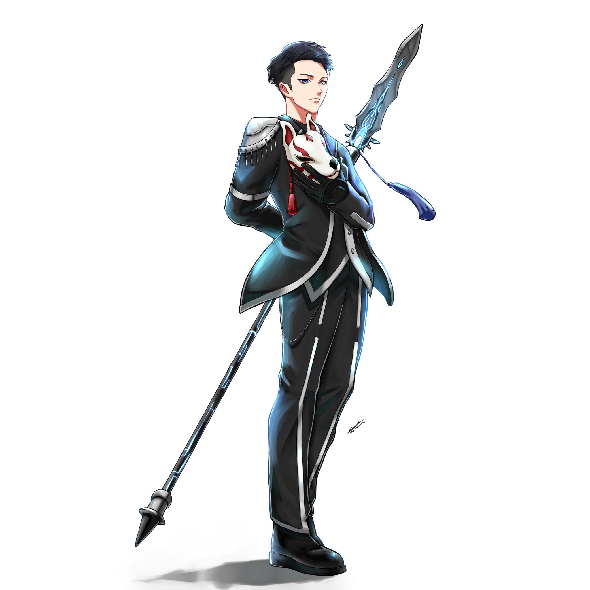O-MENZ 狐 チェキ(2次元衣装) FLATMOMENT@illustrator on X: 