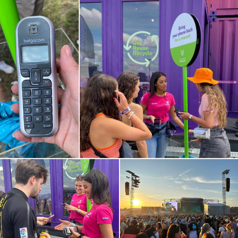 ProximusGroup's tweet photo. 📱♻ 4870 old smartphones were collected as part of our #UseReuseRecycle campaign on @LESARDENTES. Because 90% of the materials in our phones are recyclable, we're committed to reusing raw materials instead of depleting them. Thanks to all participants! 👏 https://t.co/jnchXYrD1c