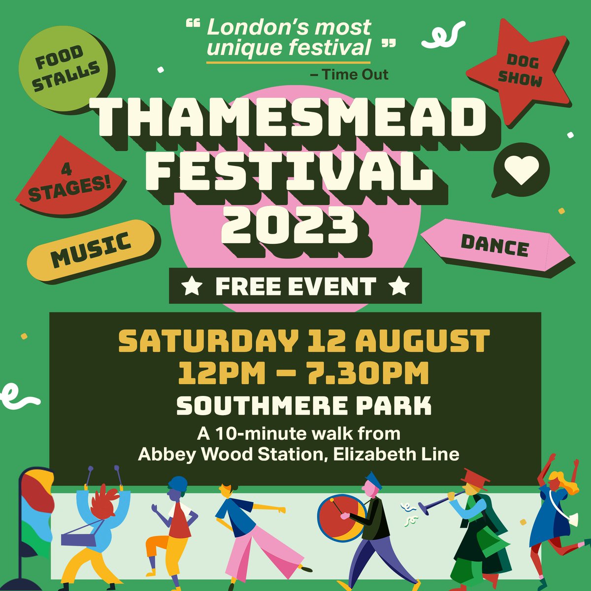 🎪 The #ThamesmeadFestival is returning to Southmere Park on Saturday 12 August! You’ll get to enjoy brilliant live performances, try mouthwatering food and buy from local businesses. We can't wait to see you there!

👉 bit.ly/44bvHem

@peabodyldn <a href="/Seriouslive/">Serious</a>