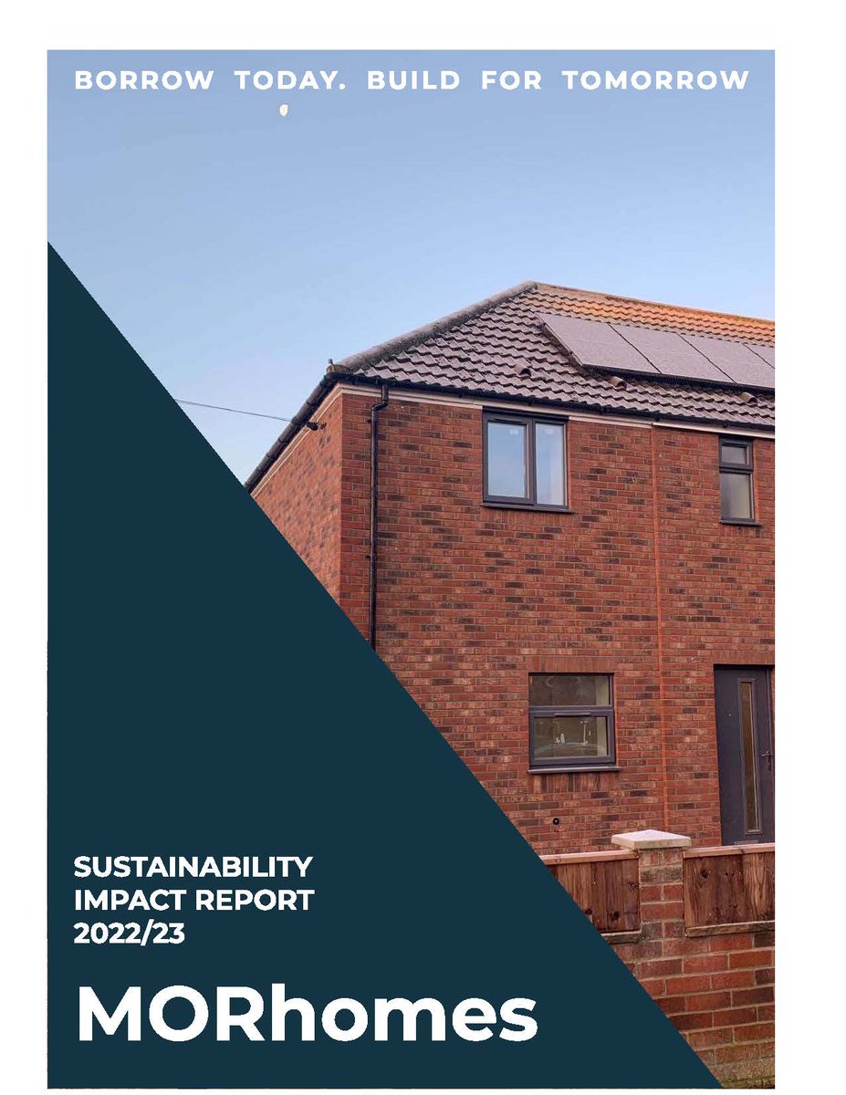 Our Social Impact Report 2022/23 is now live. Please do read and share. MORhomes funds have supported our borrowers to develop 4,494 new homes across England and Wales since 2019
#ukhousing #affordablehousing

morhomes.co.uk/investor-relat…