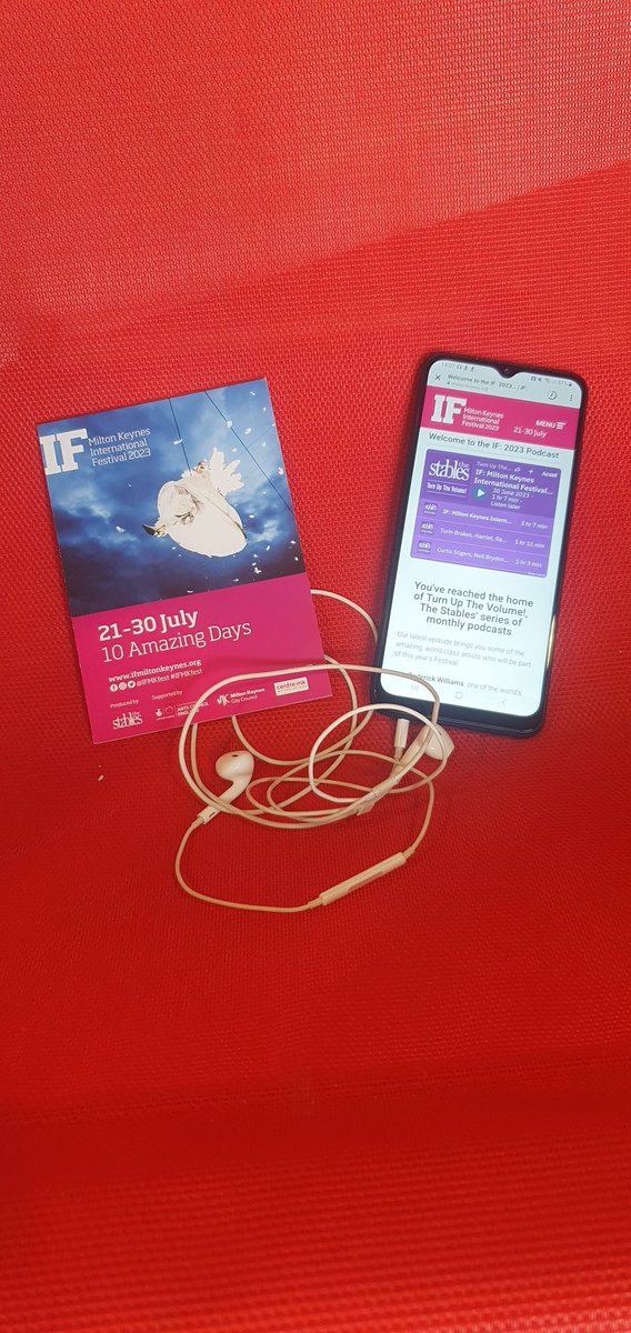 IF: MK International Festival Podcast 🎧

Grab your guide ✨️ 
Grab your phone 📱 
Grab your headphones 🎧 
Grab a seat 🪑

The #IFMKFEST podcast has arrived. 🥳

CLICK HERE 👇🏼🎧
ifmiltonkeynes.org/welcome-to-the…

#MiltonKeynes #lovemk #ifmkfest <a href="/IFMKfest/">IF: Milton Keynes International Festival</a>