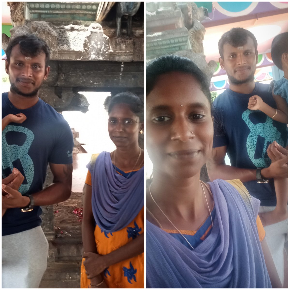 hanupraba's tweet photo. Today's unexpected meet with #IndianCricketTeam #player 
#natrajan brother 🫰❣️
At #siddharkovil 

@ashwinravi99
@imVkohli
@hardikpandya7
@iYogiBabu
@sachin_rt

#salem
#TamilNadu #nattu
#MSDhoni #ViratKohli https://t.co/YCJVZesZf9