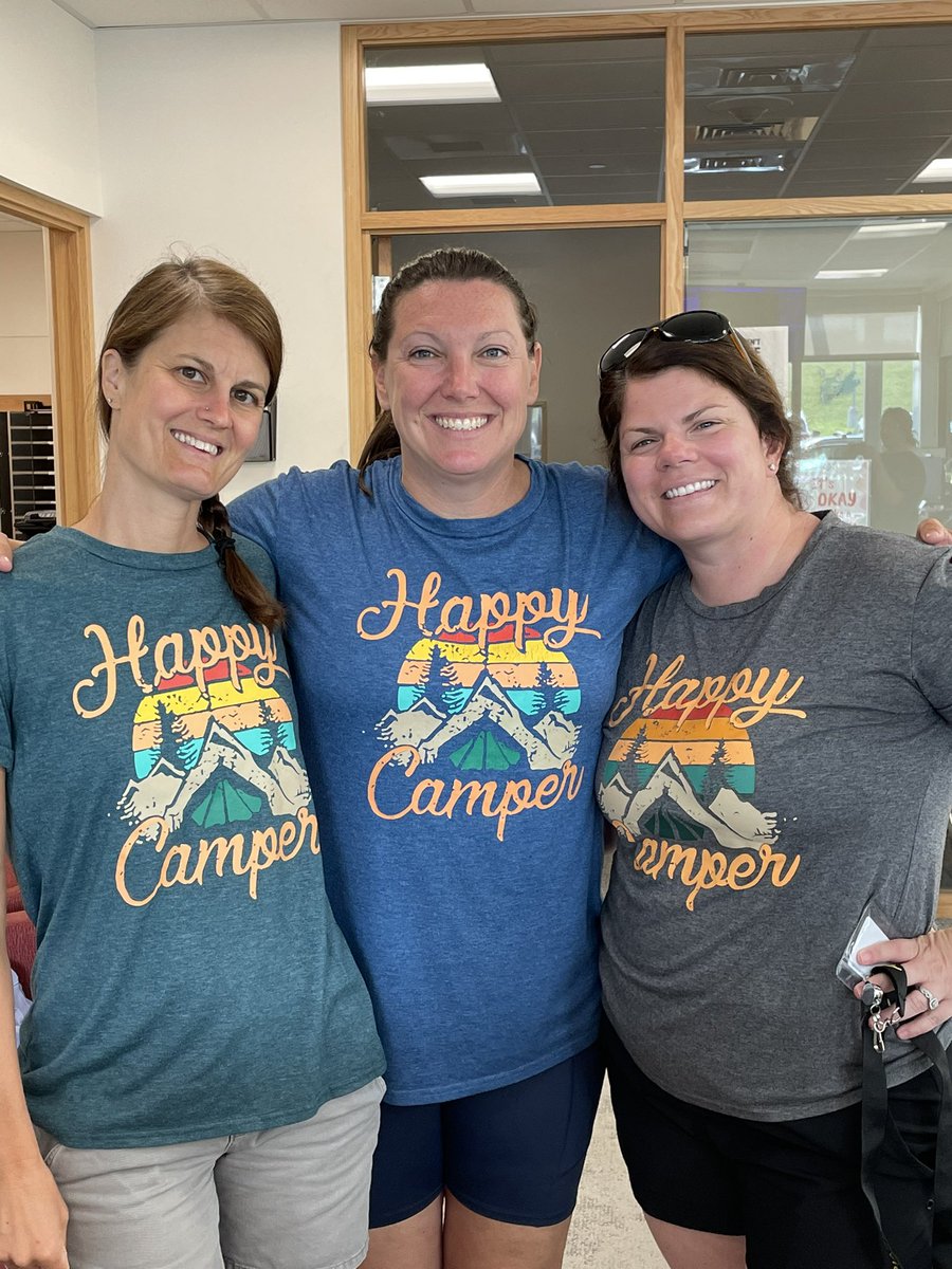 Happy Camper counselors at the Academic &amp; Adventure Camp!